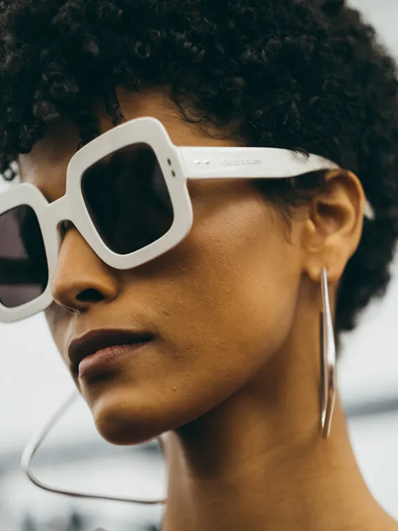 Ely Sunglasses in White