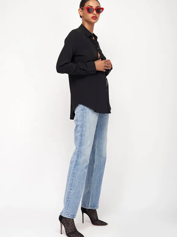 Essential Shirt in True Black
