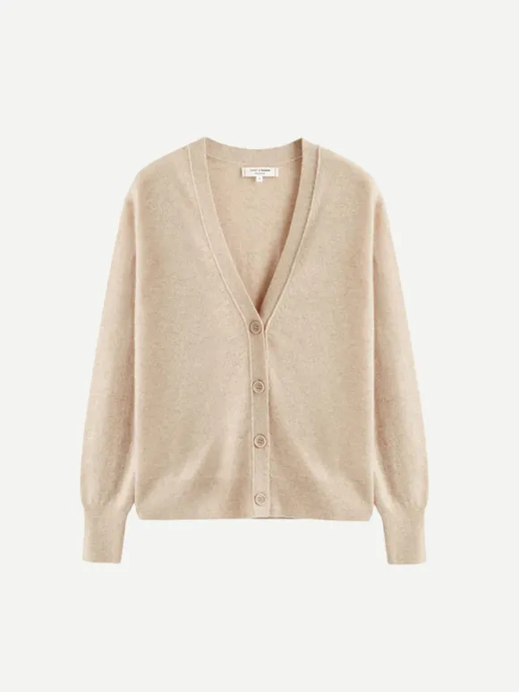 Essentials Cardigan in Oatmeal