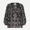 Euthenia Blouse in Clover Print