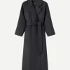 Evans Coat in Charcoal Melange