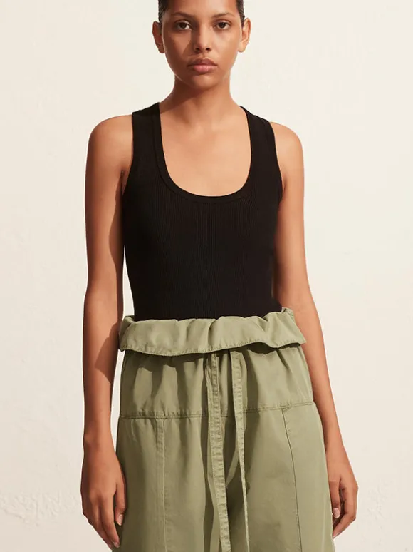 Fisherman Drawcord Pant in Oregano