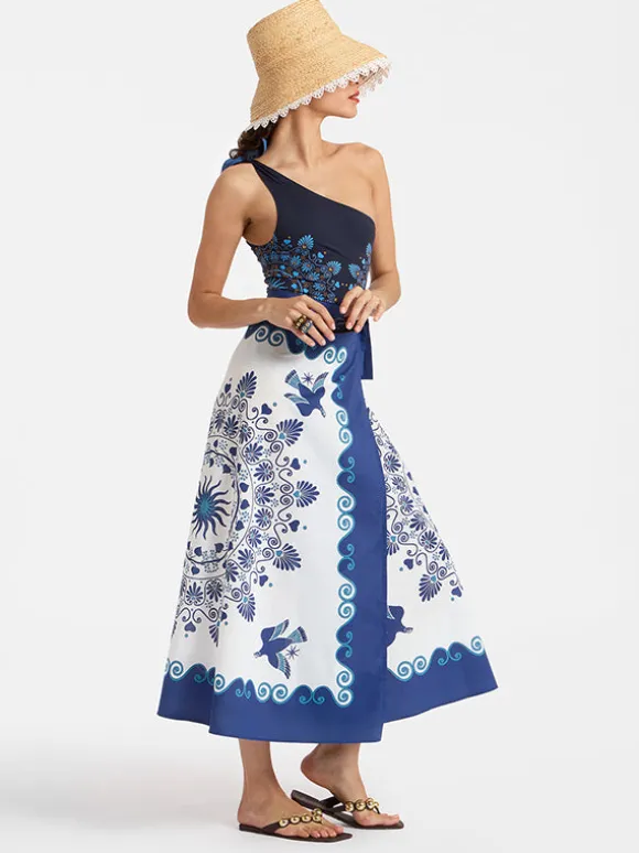 Flipper Skirt in Olympus Placee
