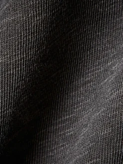 French Terry Relaxed Sweatshirt in Carbon Pigment
