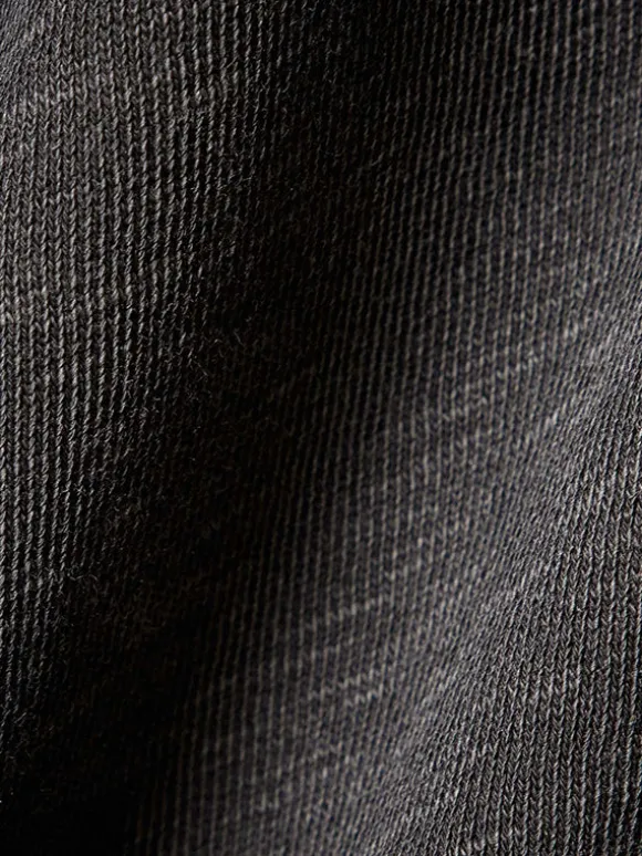 French Terry Relaxed Sweatshirt in Carbon Pigment