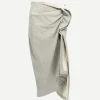 Hanam Skirt in Grey Melange