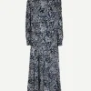 Hanane Dress in Midnight/White