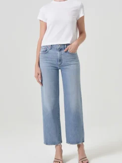 Harper Crop Jean in Hassle