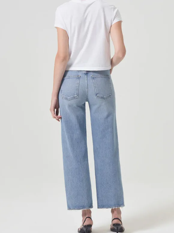Harper Crop Jean in Hassle