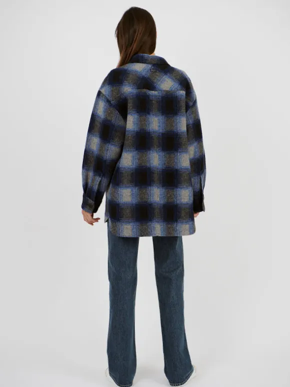 Harveli Coat in Navy