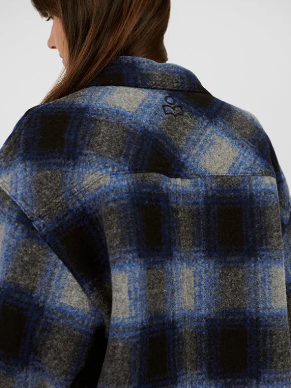 Harveli Coat in Navy