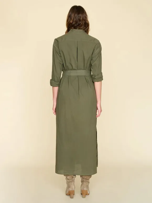 Hope Dress in Ash Green