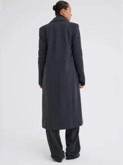 Howell Coat in Steelo