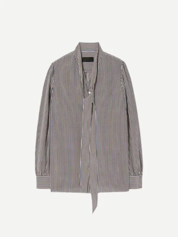 Irina Top in Ivy Navy Stripe