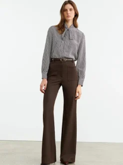 Irina Top in Ivy Navy Stripe