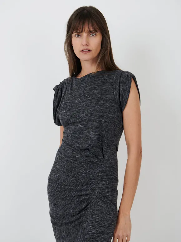 Isabella Dress in Anthracite