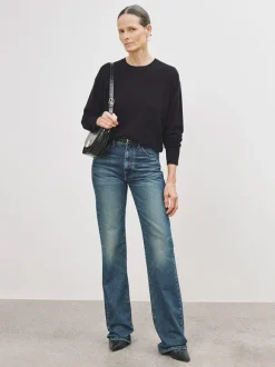 Itzel Sweater in Dark Navy