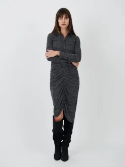 Ivalia Dress in Anthracite