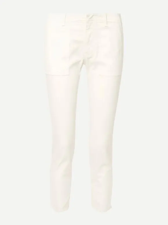 Jenna Pant in Eggshell