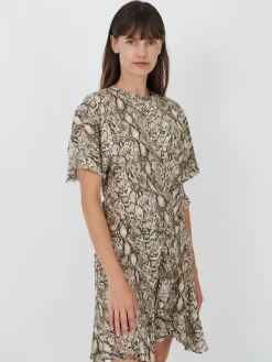 Karlita Top in Natural Python