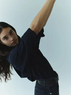 Kayla Shirt in Navy