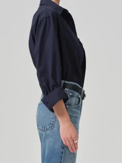 Kayla Shirt in Navy