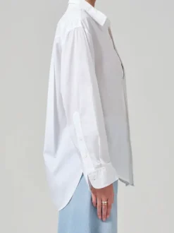Kayla Shirt in Optic Whie