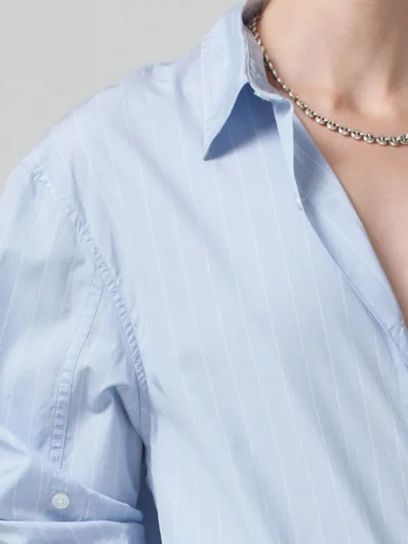 Kayla Shirt in Sky Way Stripe