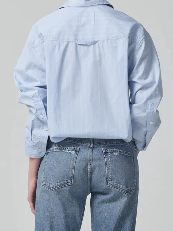 Kayla Shirt in Sky Way Stripe