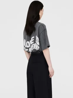 Kent Tee Love in Washed Black