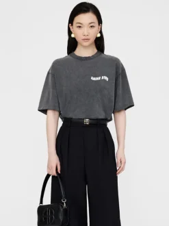 Kent Tee Love in Washed Black