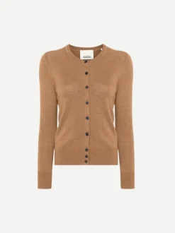 Kleo Cardigan in Camel