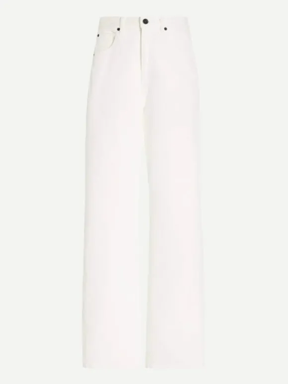 Koko High Rise Relaxed Jean in White