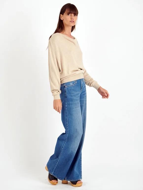 Kristen Pullover in Beige