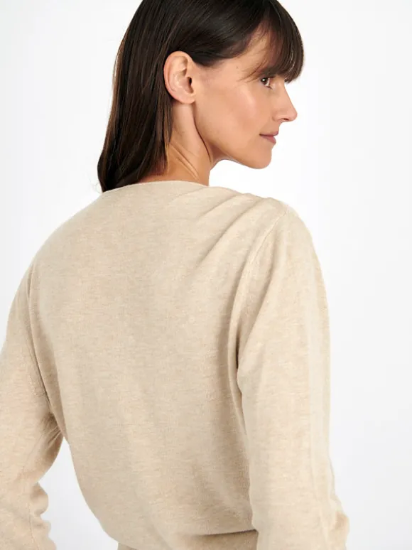 Kristen Pullover in Beige