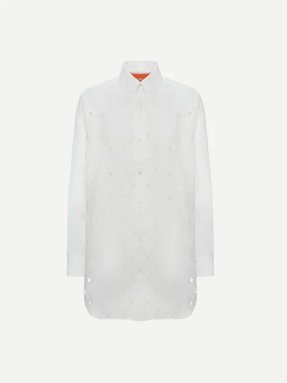 Lacey Better Than Your Boyfriends Shirt in Solid Ivory