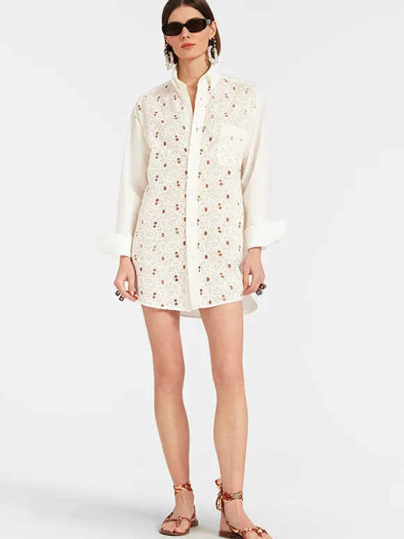 Lacey Better Than Your Boyfriends Shirt in Solid Ivory