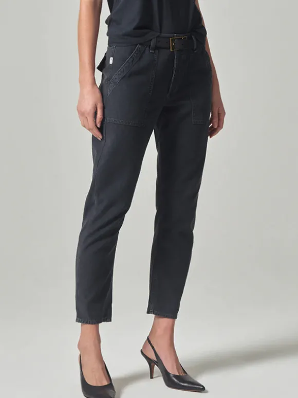 Leah Cargo in Washed Black
