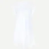 Leazali Dress in White