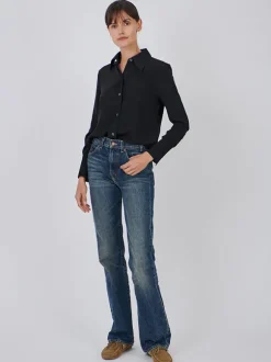 Leona Shirt in True Black
