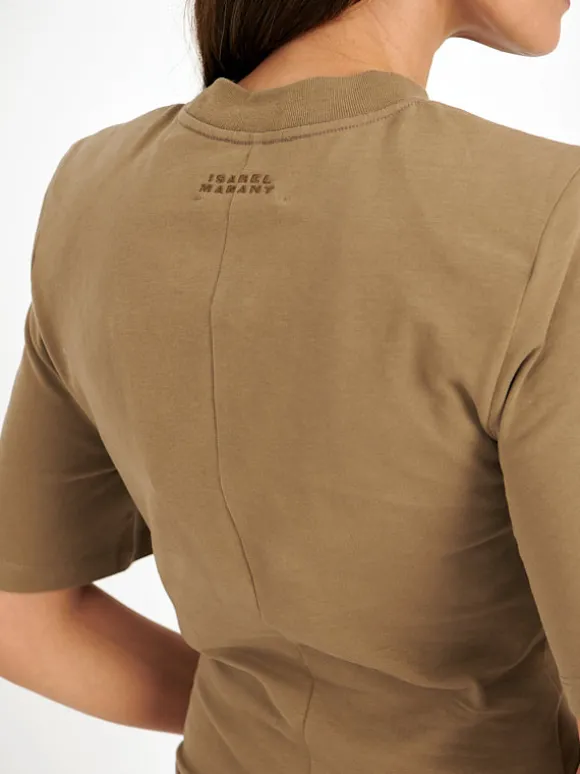Lexia Dress in Light Khaki