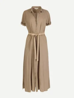 Linnet Dress in Beige Coast