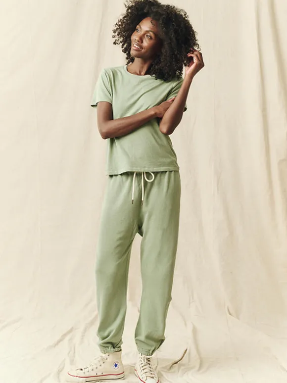 Little Tee in Pistachio
