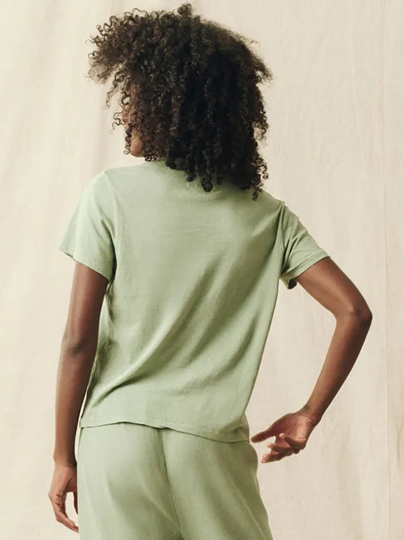 Little Tee in Pistachio