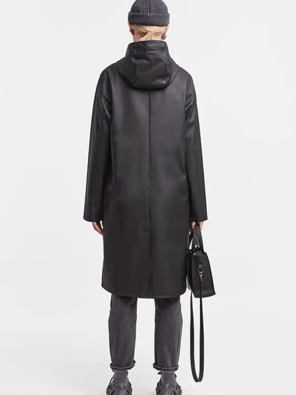 Long Black Stockholm Raincoat