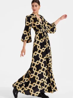 Long Camerino Dress in Tackle