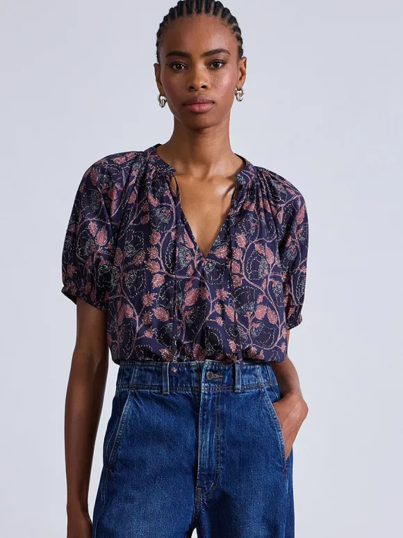 Lumina Popover in Camille Floral Navy