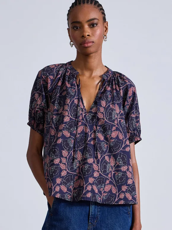 Lumina Popover in Camille Floral Navy