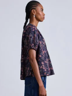 Lumina Popover in Camille Floral Navy