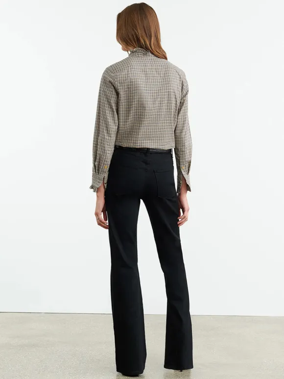 Lydia Shirt in Honey Check
